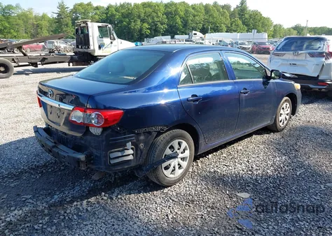 2013 Toyota Corolla L из США, поврежденный, VIN 2T1BU4EE9DC100568